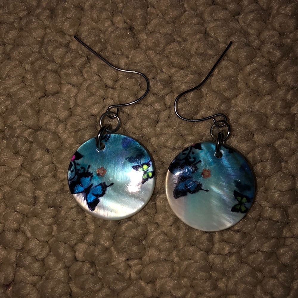 butterfly earrings